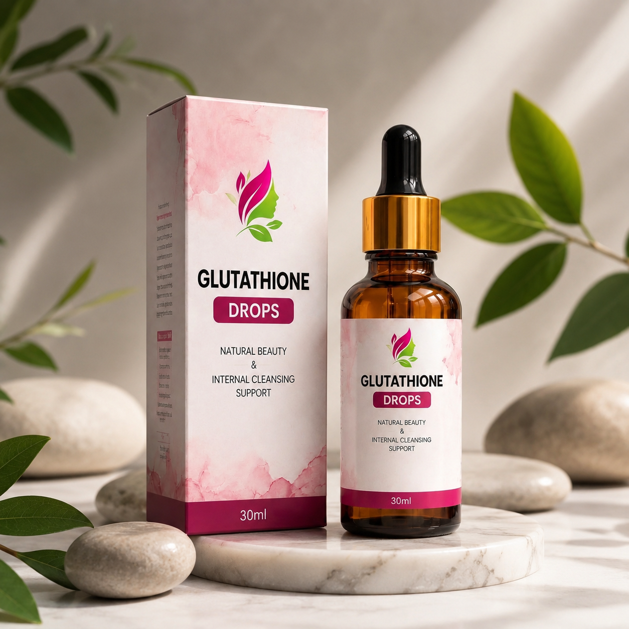 Glutathione Herbal Drops For Skin Care